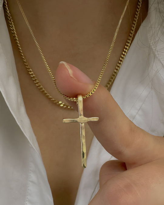 Boho Cross Necklace