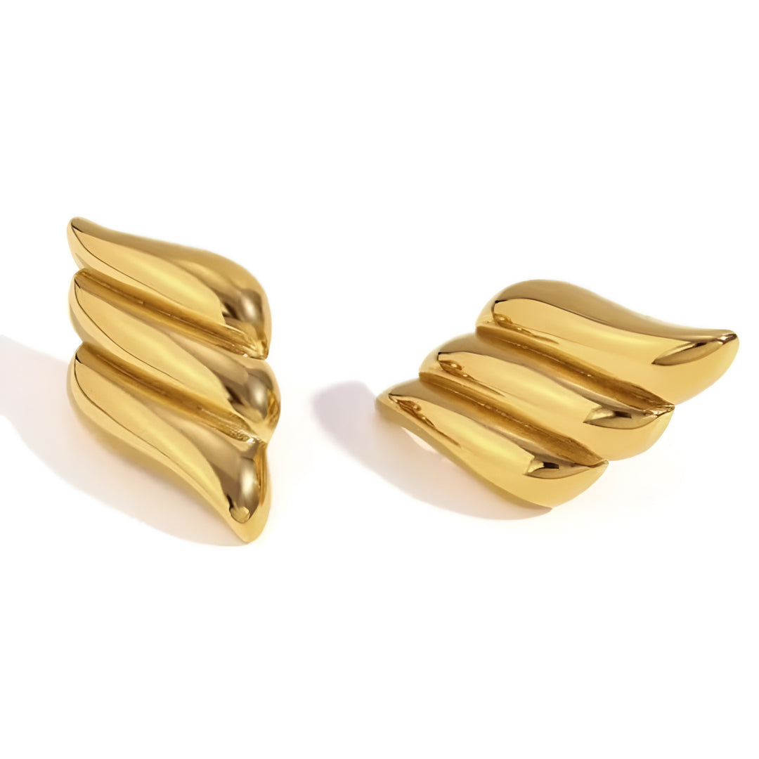 Golden Wing Earrings