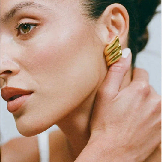 Golden Wing Earrings