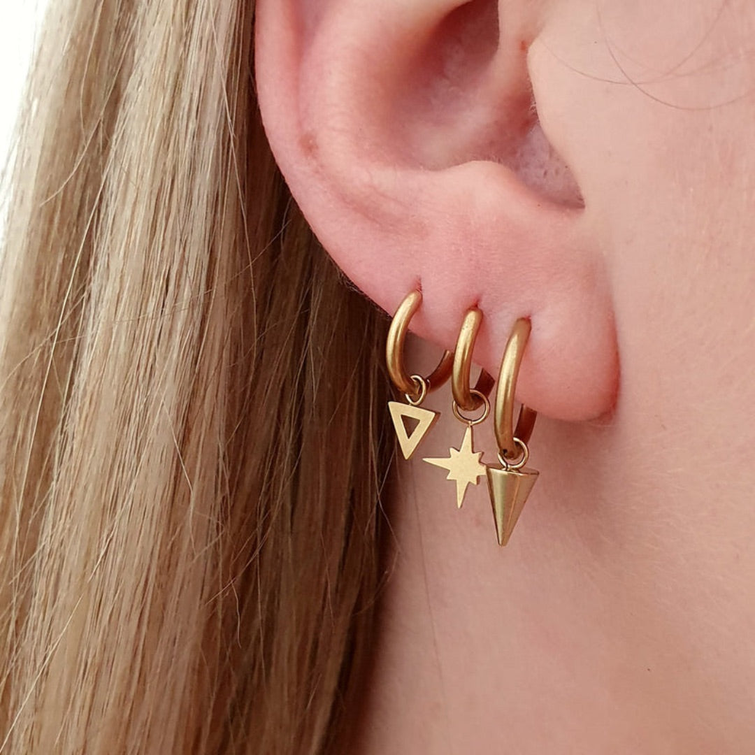 Tiny Cone Earrings